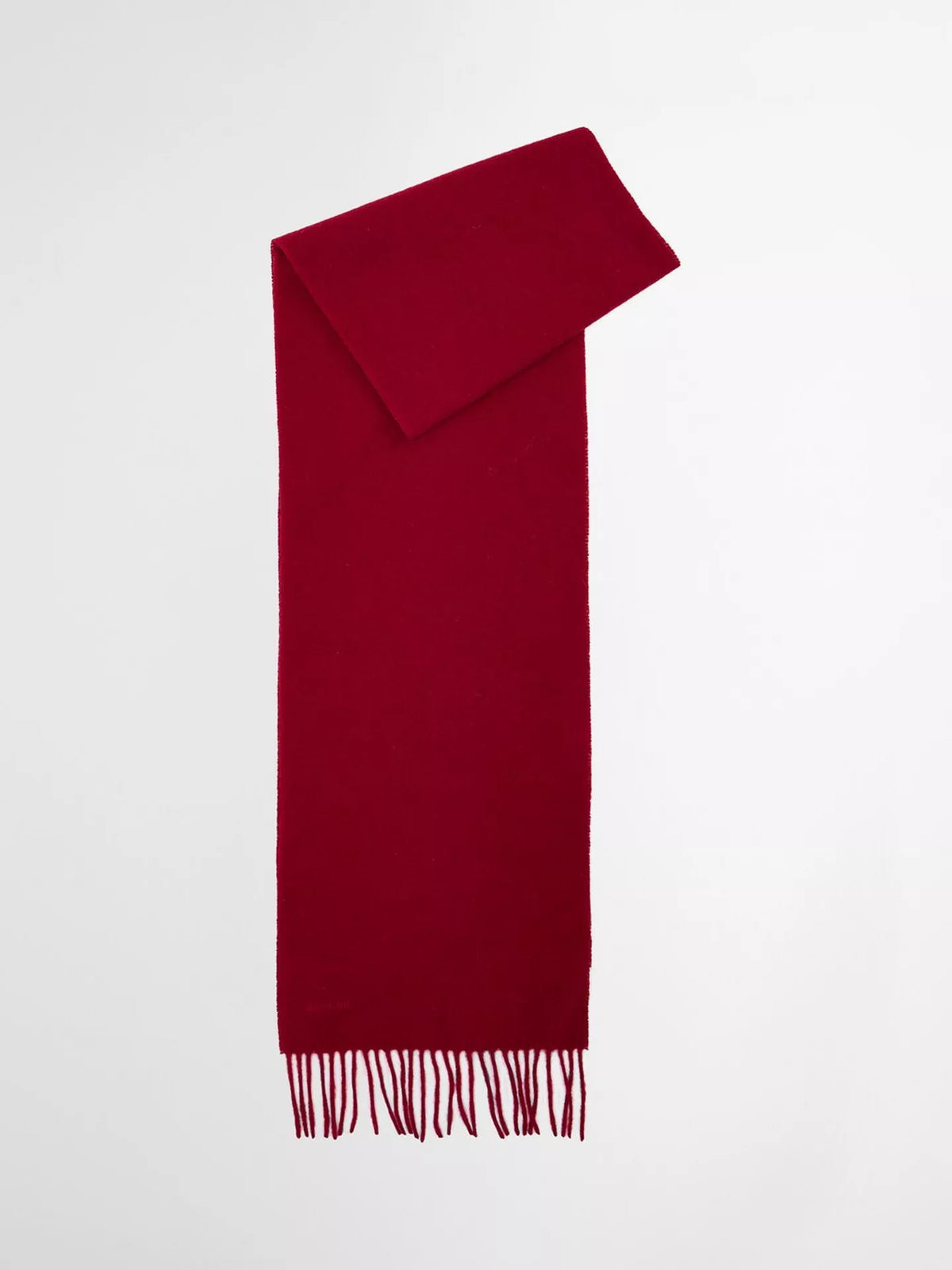 Barbour Lambswool Woven Scarf - Wine