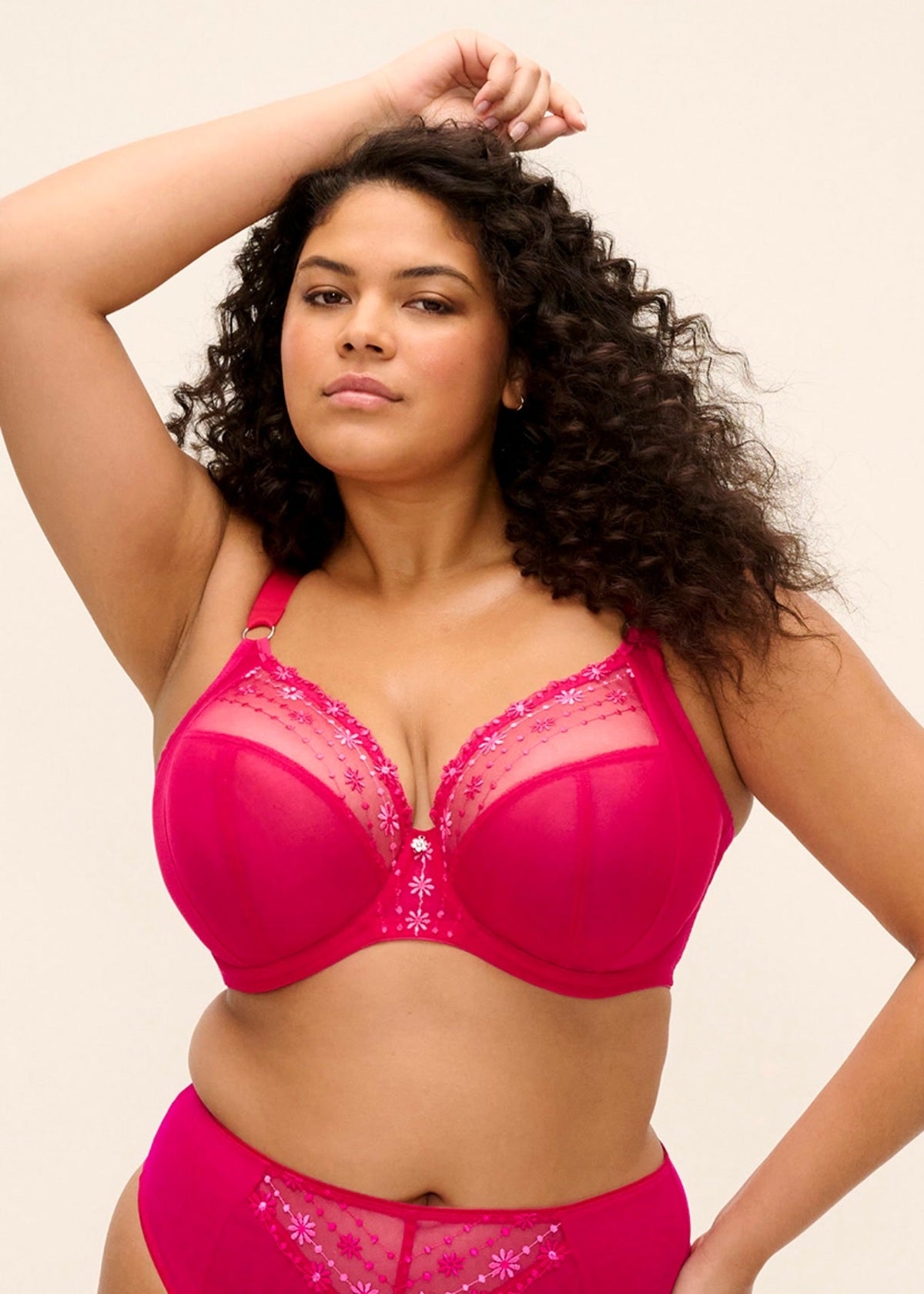 Elomi - Matilda Hot Pink UW Plunge Bra
