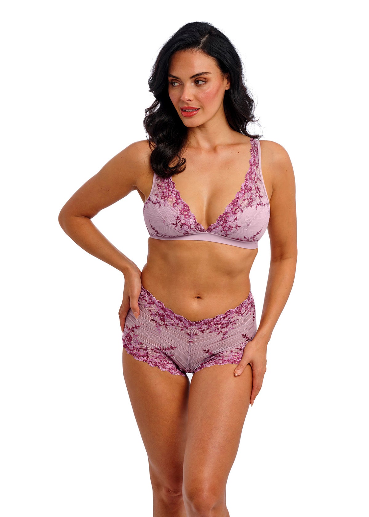 Wacoal Embrace Lace Keepsake Lilac Boy Short