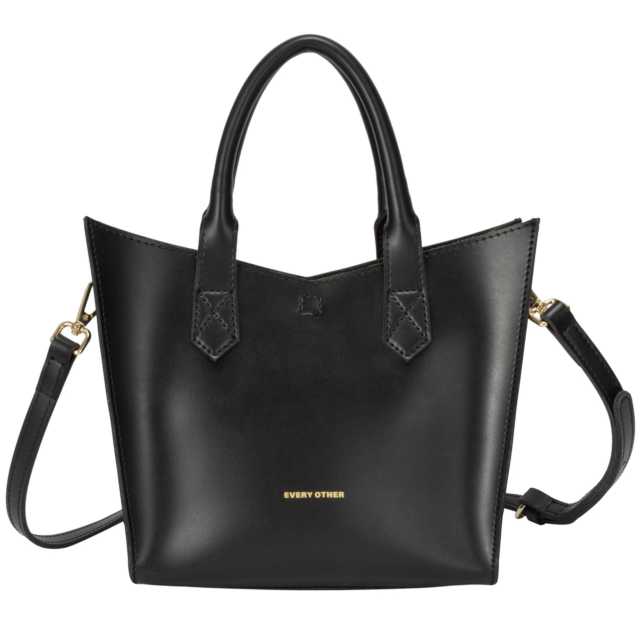 Every Other Twin Strap Medium Grab - Black
