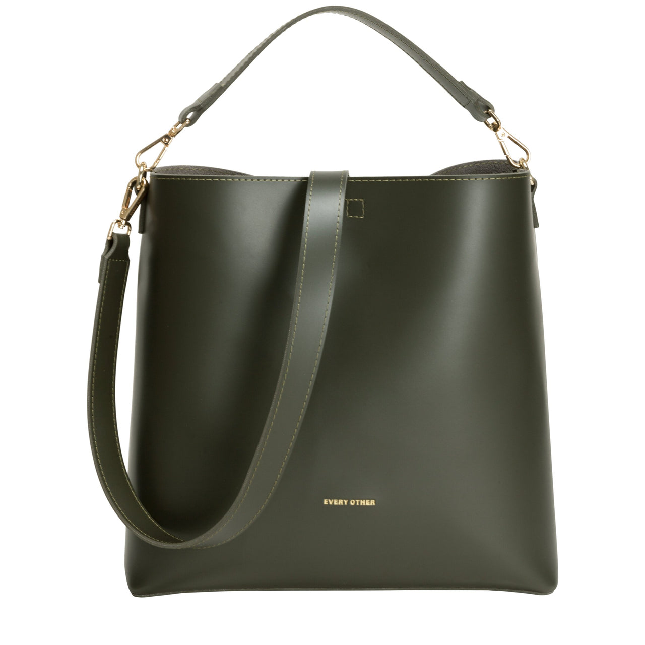Every Other Bucket Tote Bag - Green