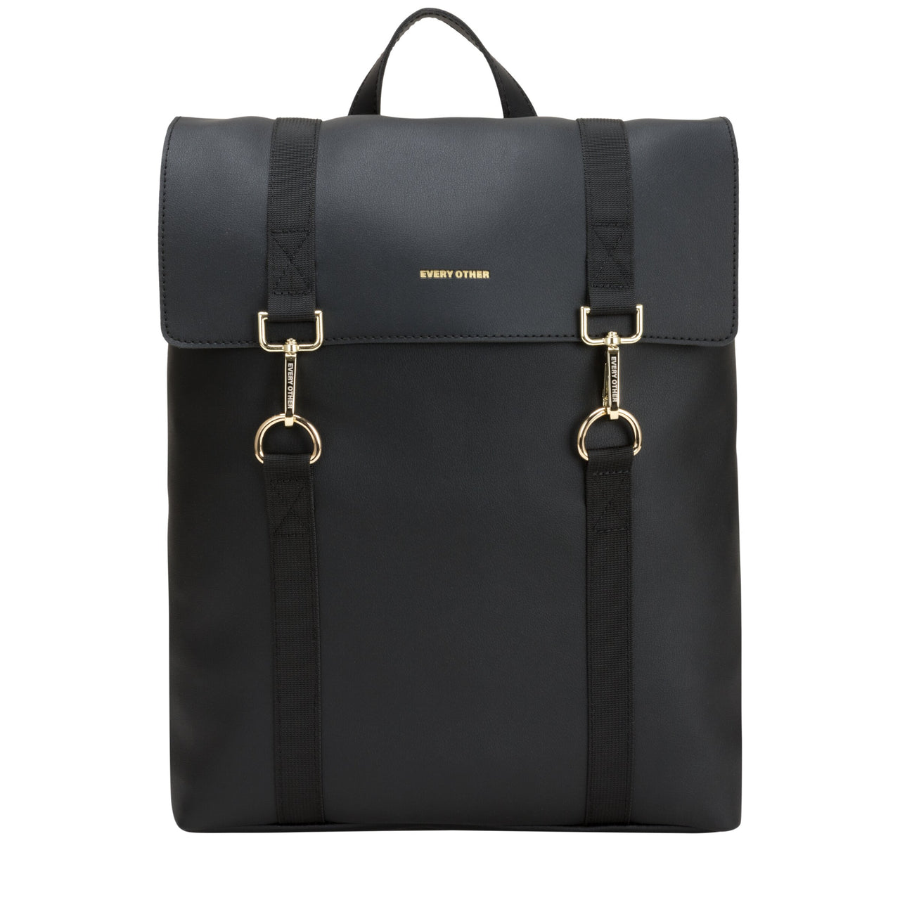 Every Other Double Clip Backpack - Black