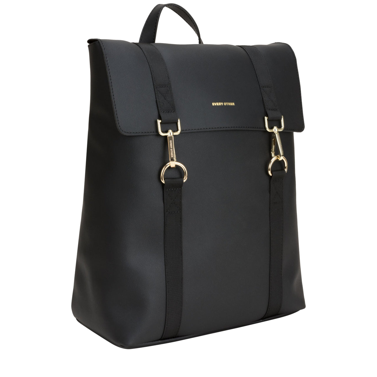 Every Other Double Clip Backpack - Black