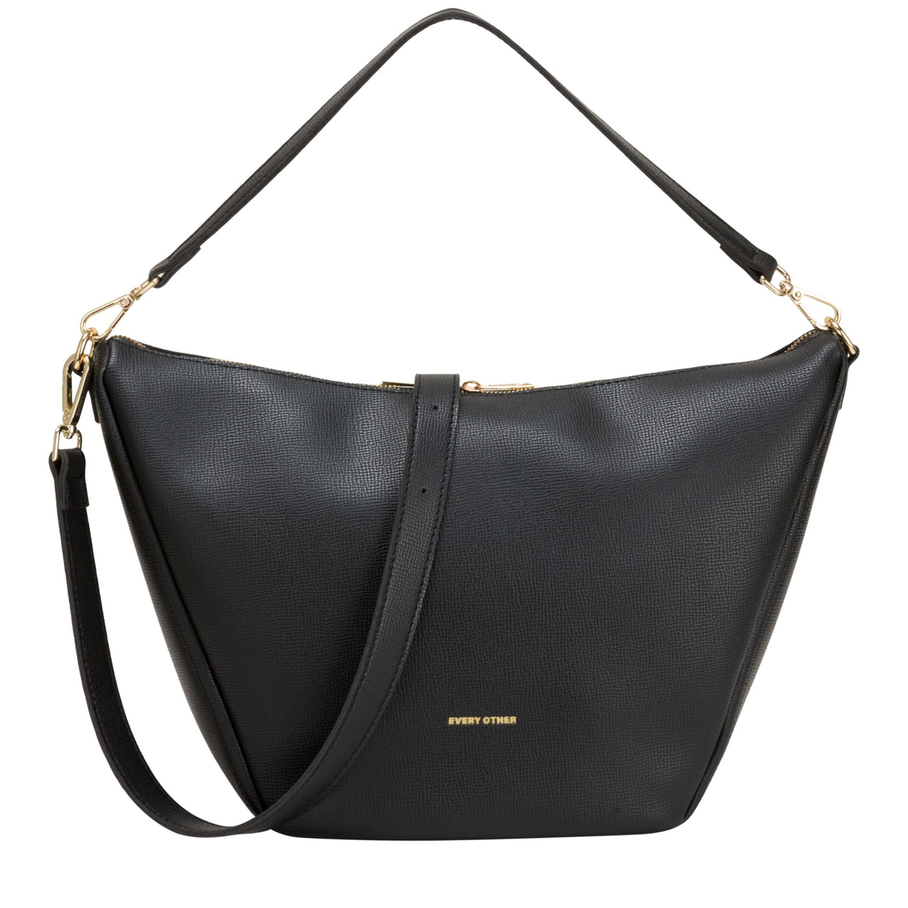Every Other V-Line Shoulder Bag - Black