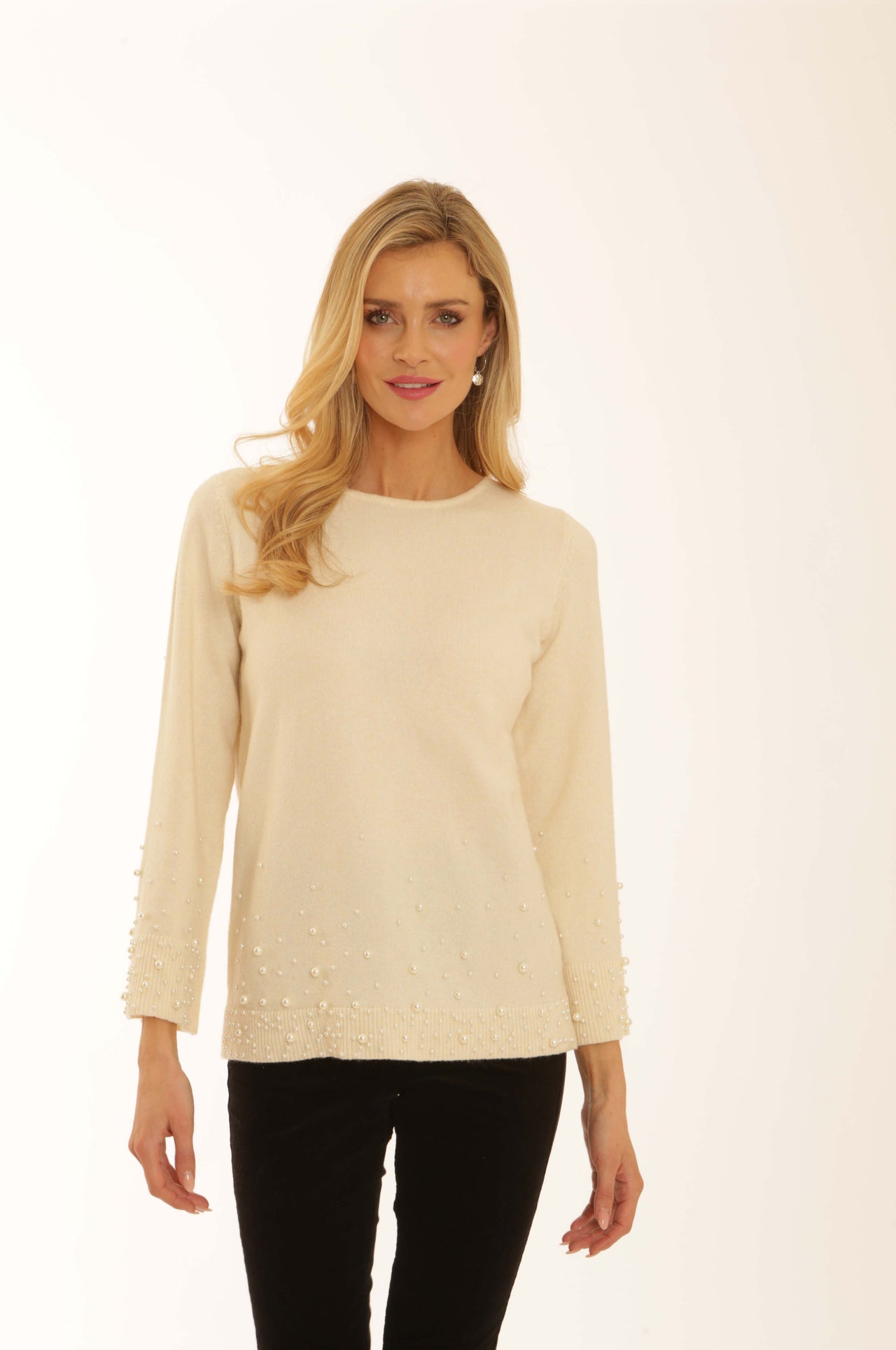 Pomodoro Knitted Jumper - Cream