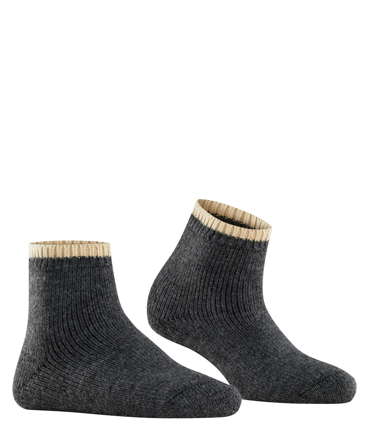 FALKE Cosy Plush Short Socks - Anthra Melange