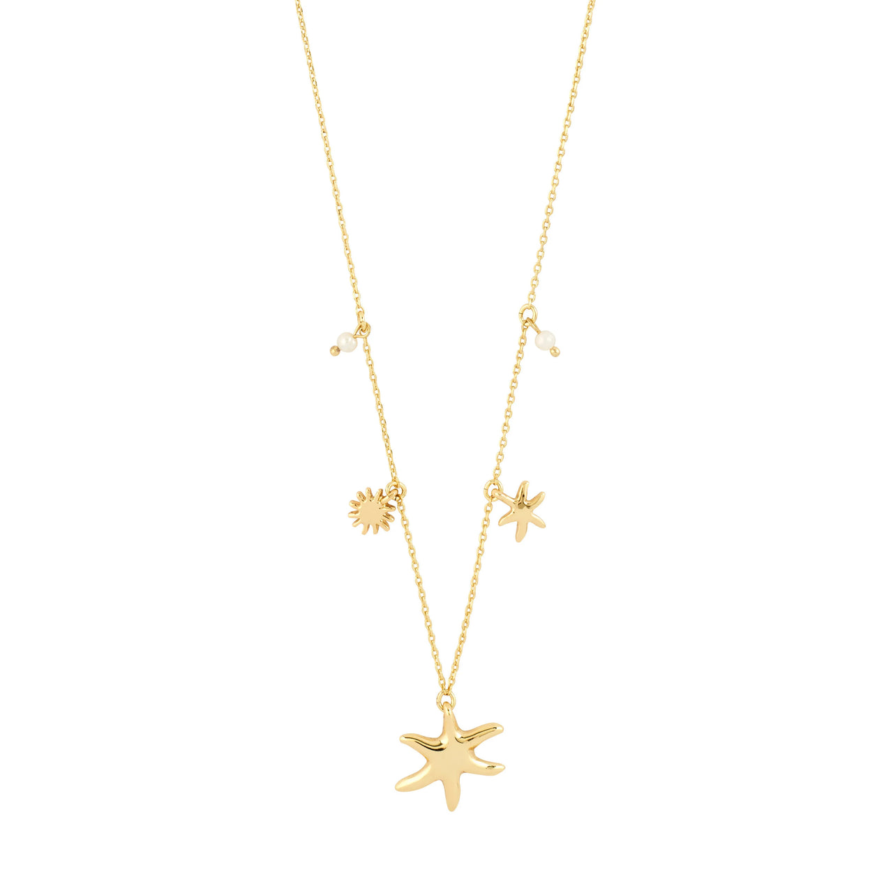Pilgrim Prism Necklace Gold Plated
