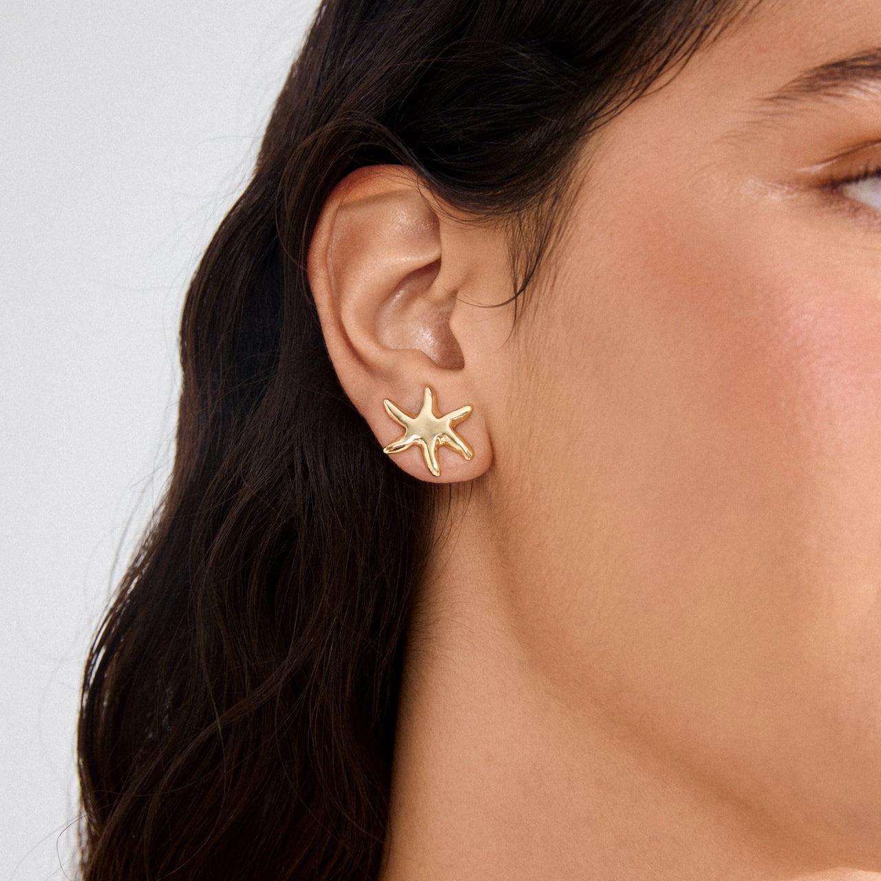 Pilgrim Prism Earrings Gold Plated
