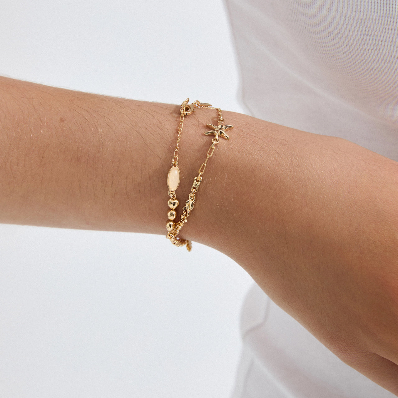 Pilgrim Prism Bracelet Gold Plated