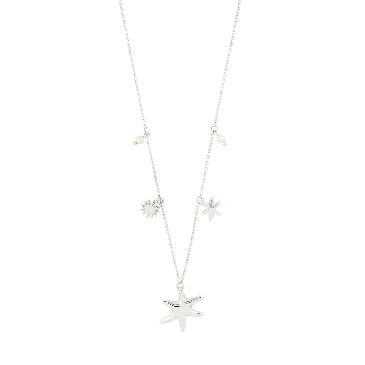 Pilgrim Prism Necklace Sliver Plated