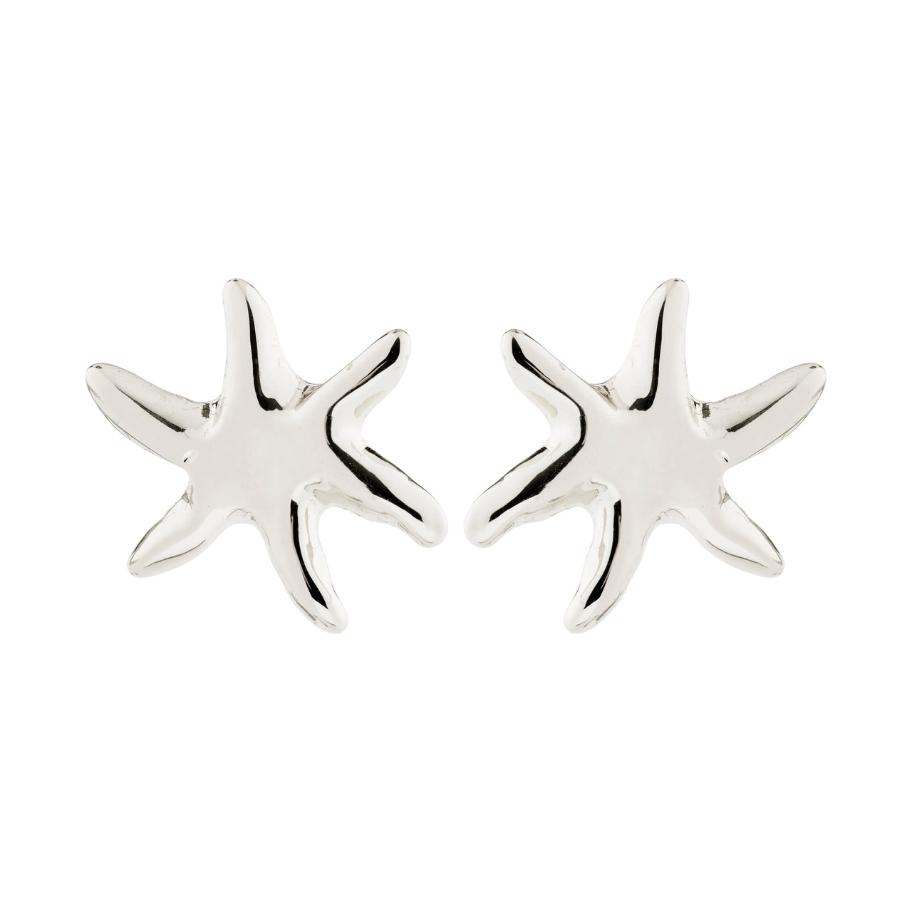 Pilgrim Prism Earrings Sliver Plated