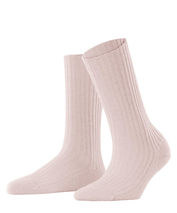 Falke Women Cosy Wool Boot Socks - Light Pink
