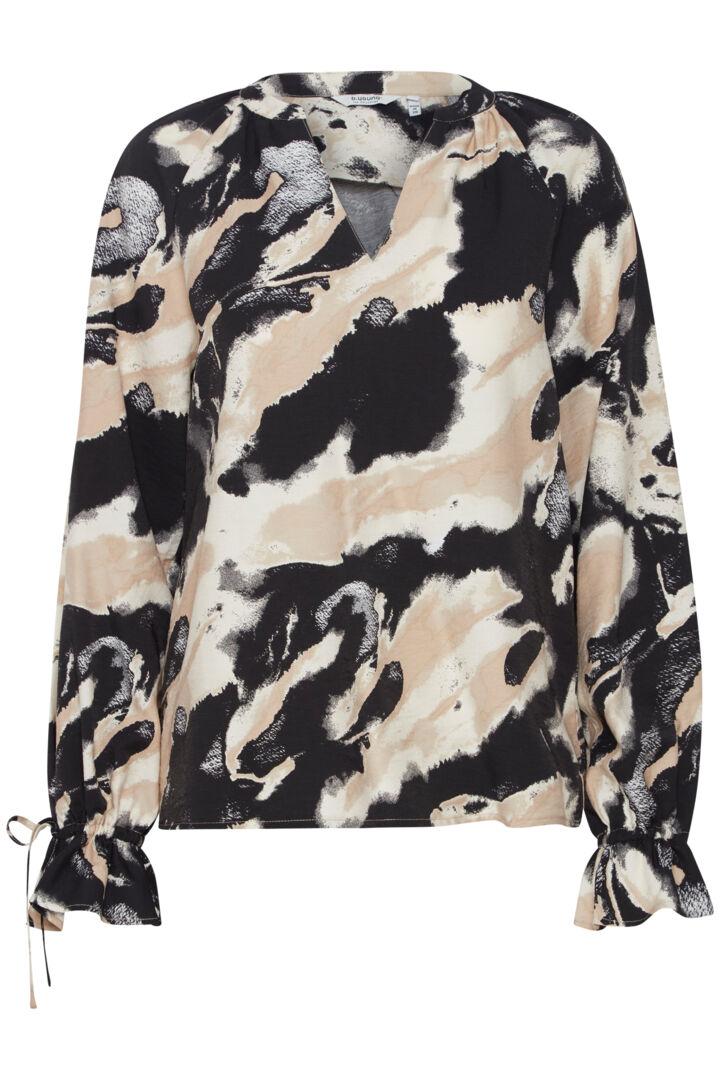 B.Young  Ihamma V-neck Printed Blouse