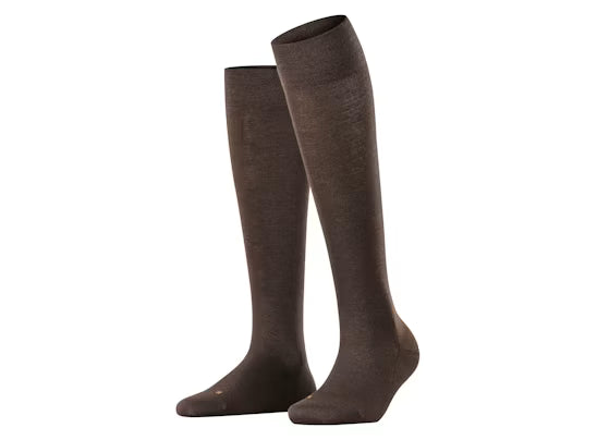 Falke Knee Highs - Dark Brown