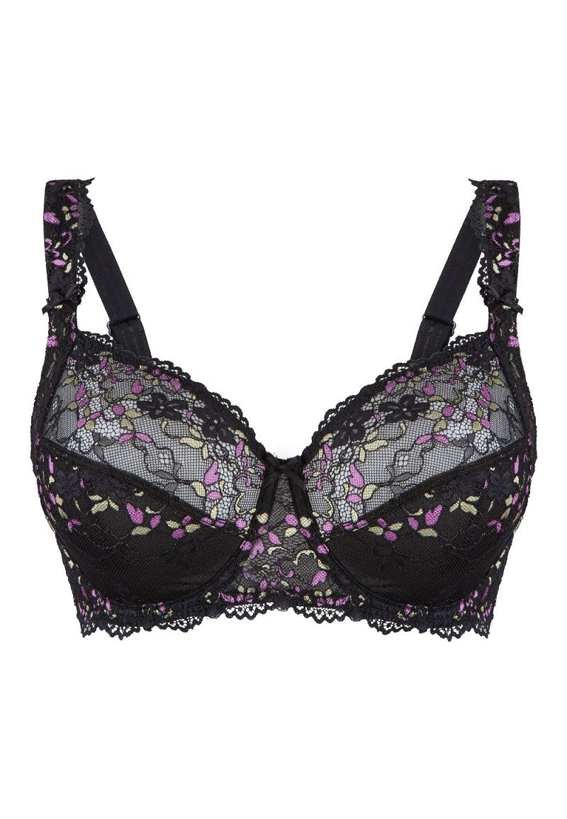 LingaDore DAILY Wire Plus Size Bra - Black Multi