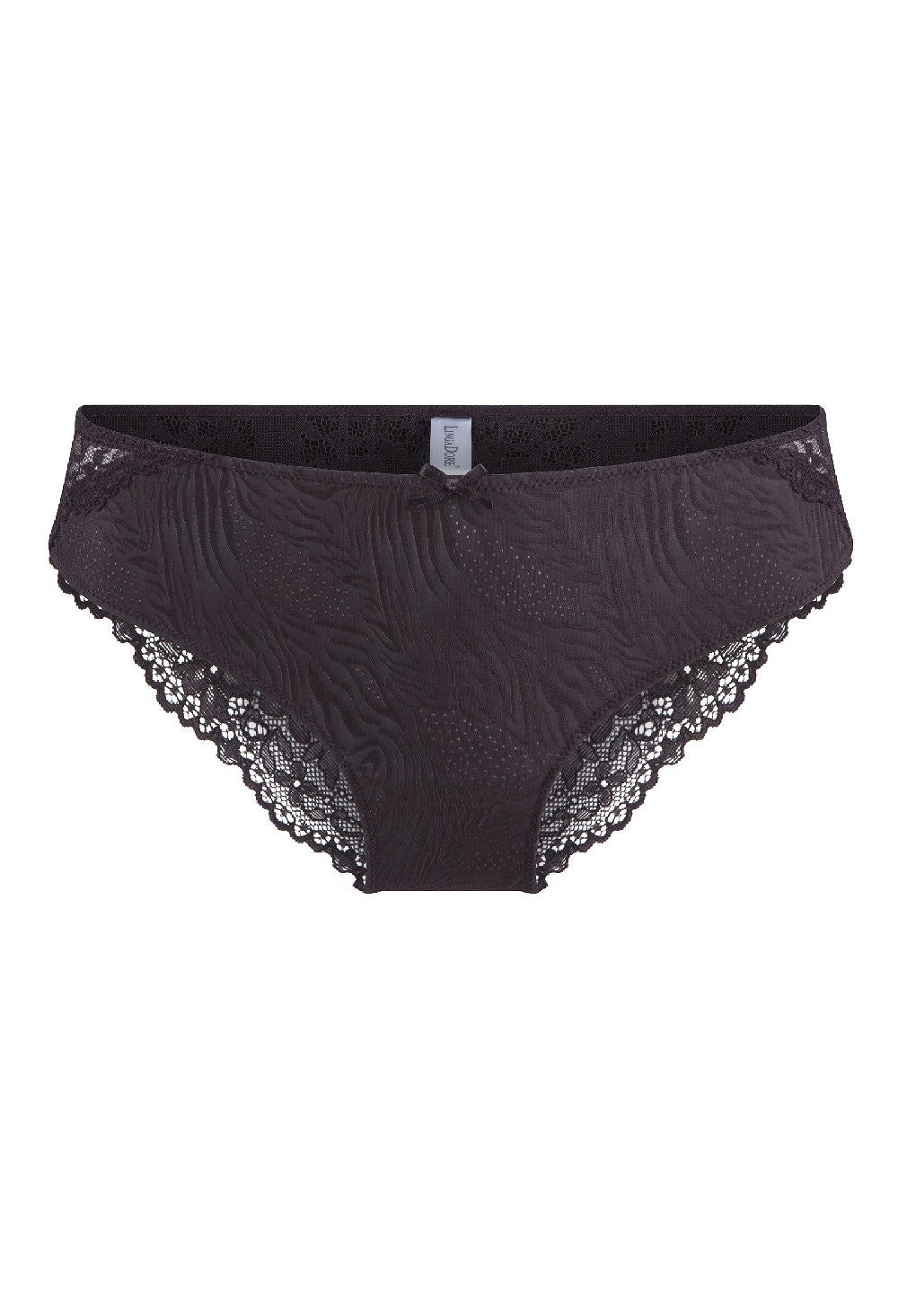 Lingadore Jacquard Daily Briefs - Dark Pepper