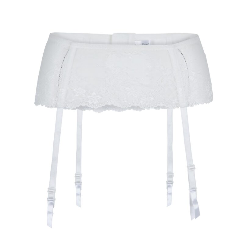 LingaDore DAILY Suspender Belt - White