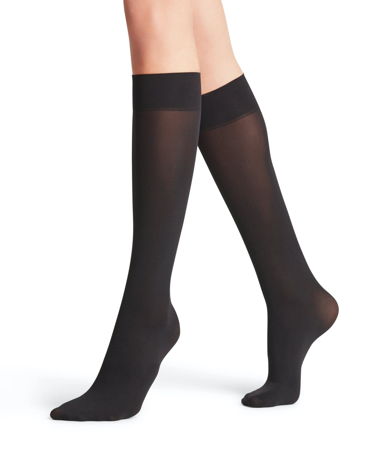 FALKE Pure Matt 50 DEN Women Knee-high Socks - Black