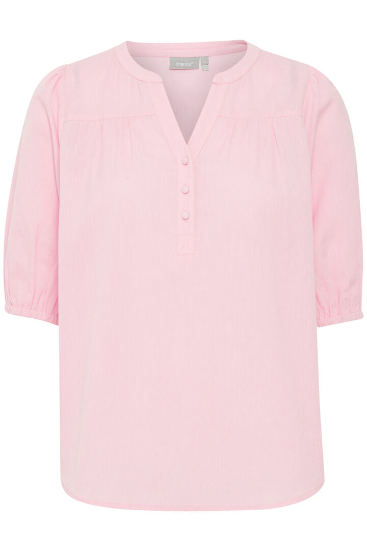 Fransa Maddie Blouse - Pink Frosting