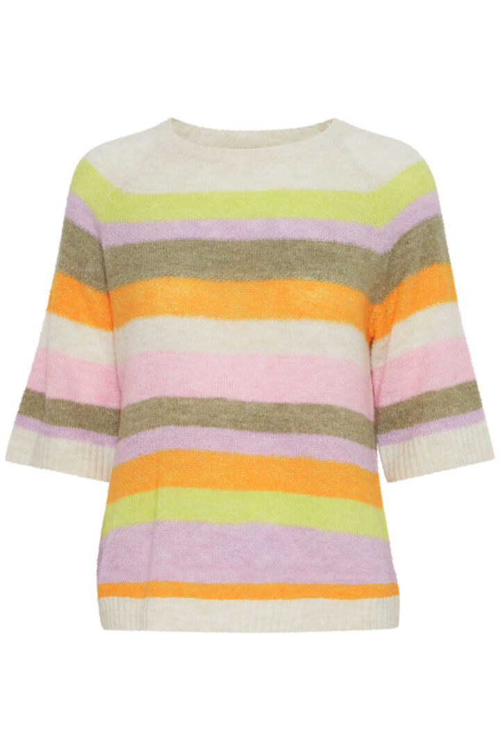 B.Young Martine Pullover - Sunny Lime Mix