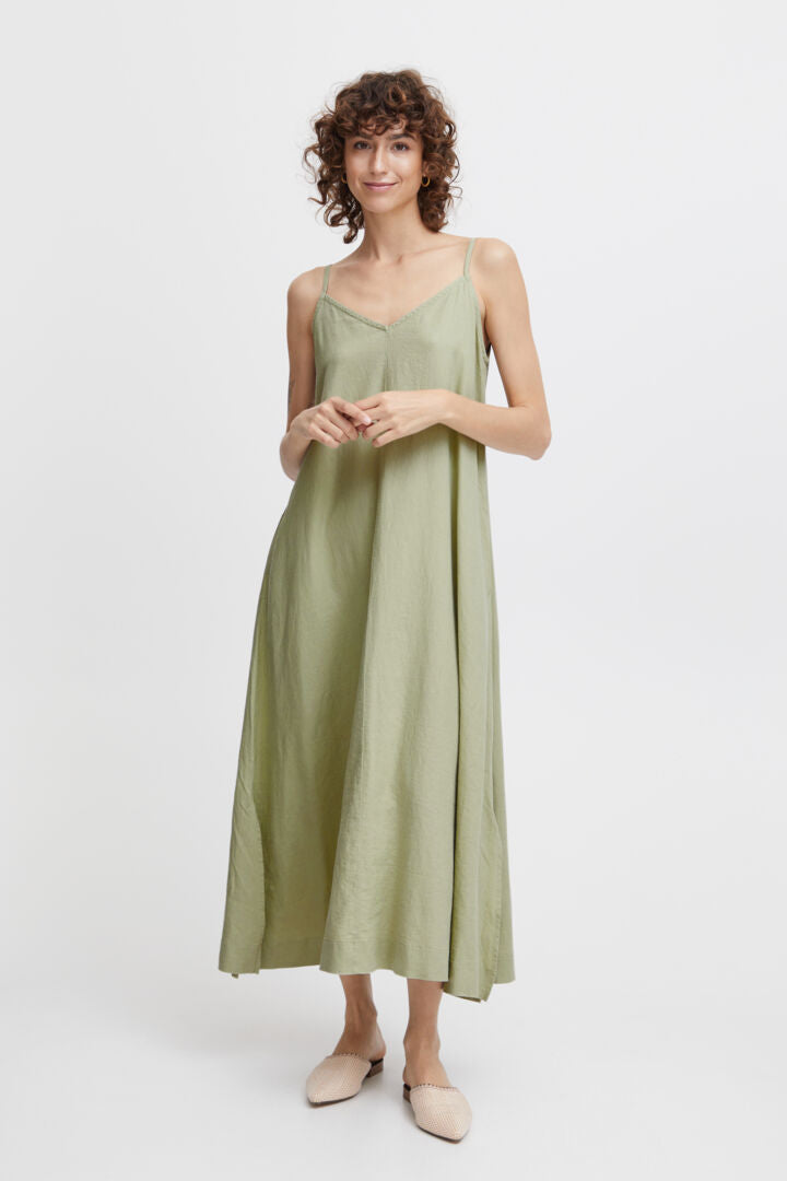 B.Young Flakka Maxi Dress - Tea