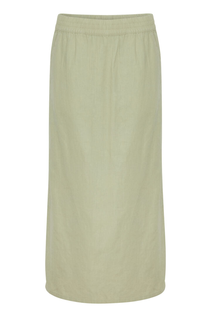 B Young Flakka Slit Skirt - Tea