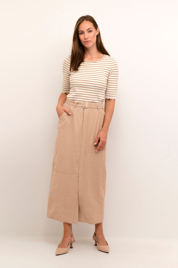 Cream NOSANNA Skirt - Tannin