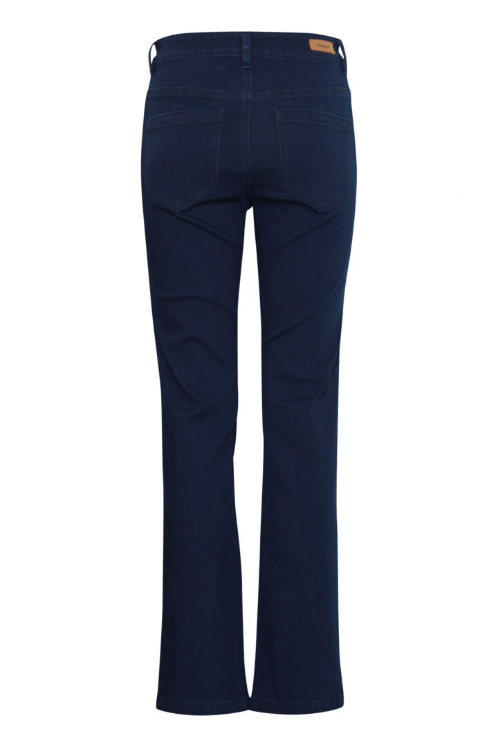 Fransa LUXE ELLITE Jeans - Dark Blue Denim