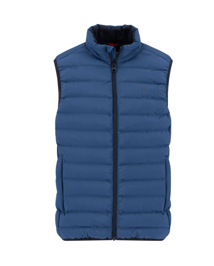 Fynch Hatton Misty Blue Light Weight Gilet