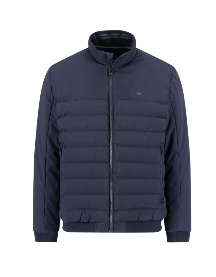 Fynch Hatton Dark Navy Basic Puffer Coat