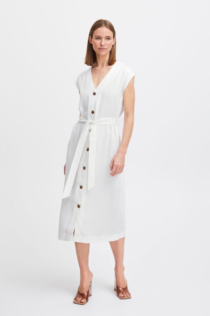 B.Young ILINI Dress - Marshmallow