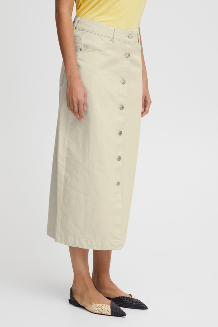 B.Young Katsa Cream Skirt