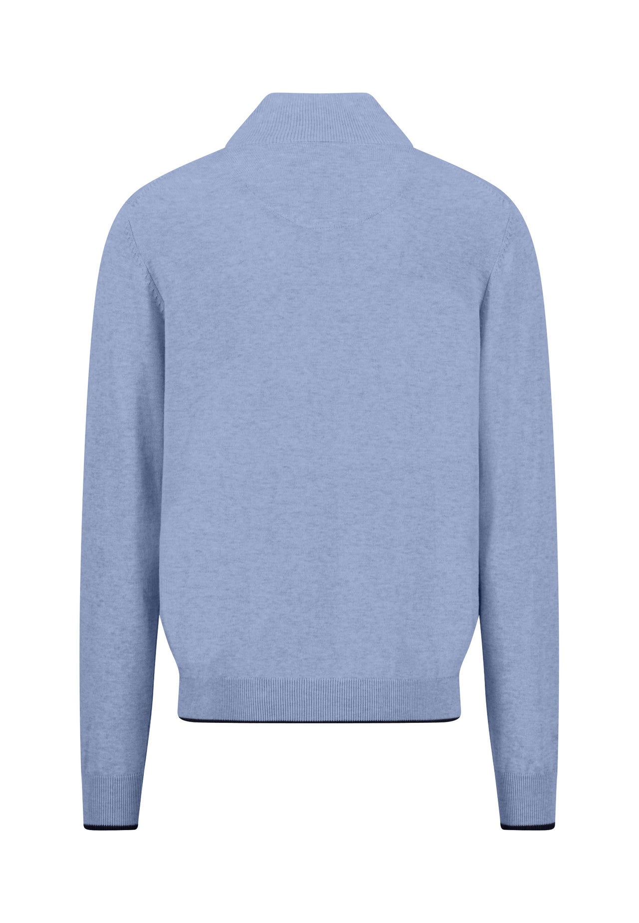 Fynch Hatton O-Neck Superfine Jumper - New Breeze