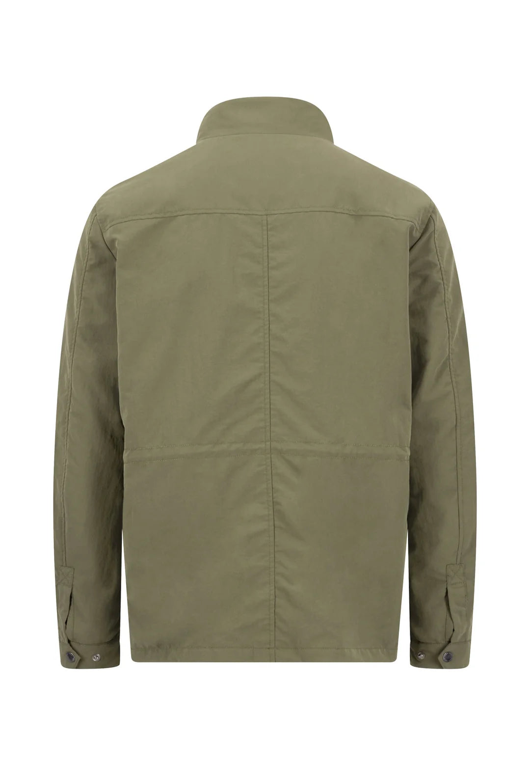 Fynch Hatton Lightweight Summer Coat - Dark Khaki