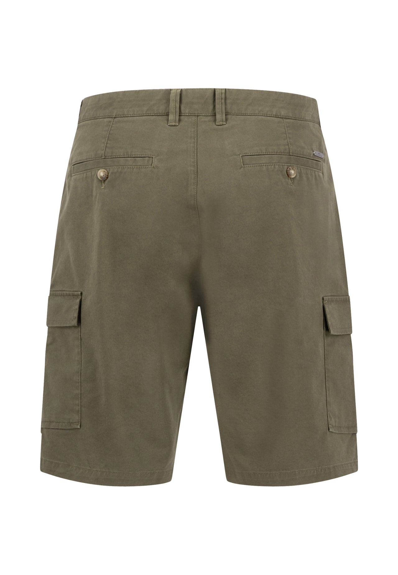 Fynch Hatton Summer Stetch Cargo Shorts- Dark Khaki