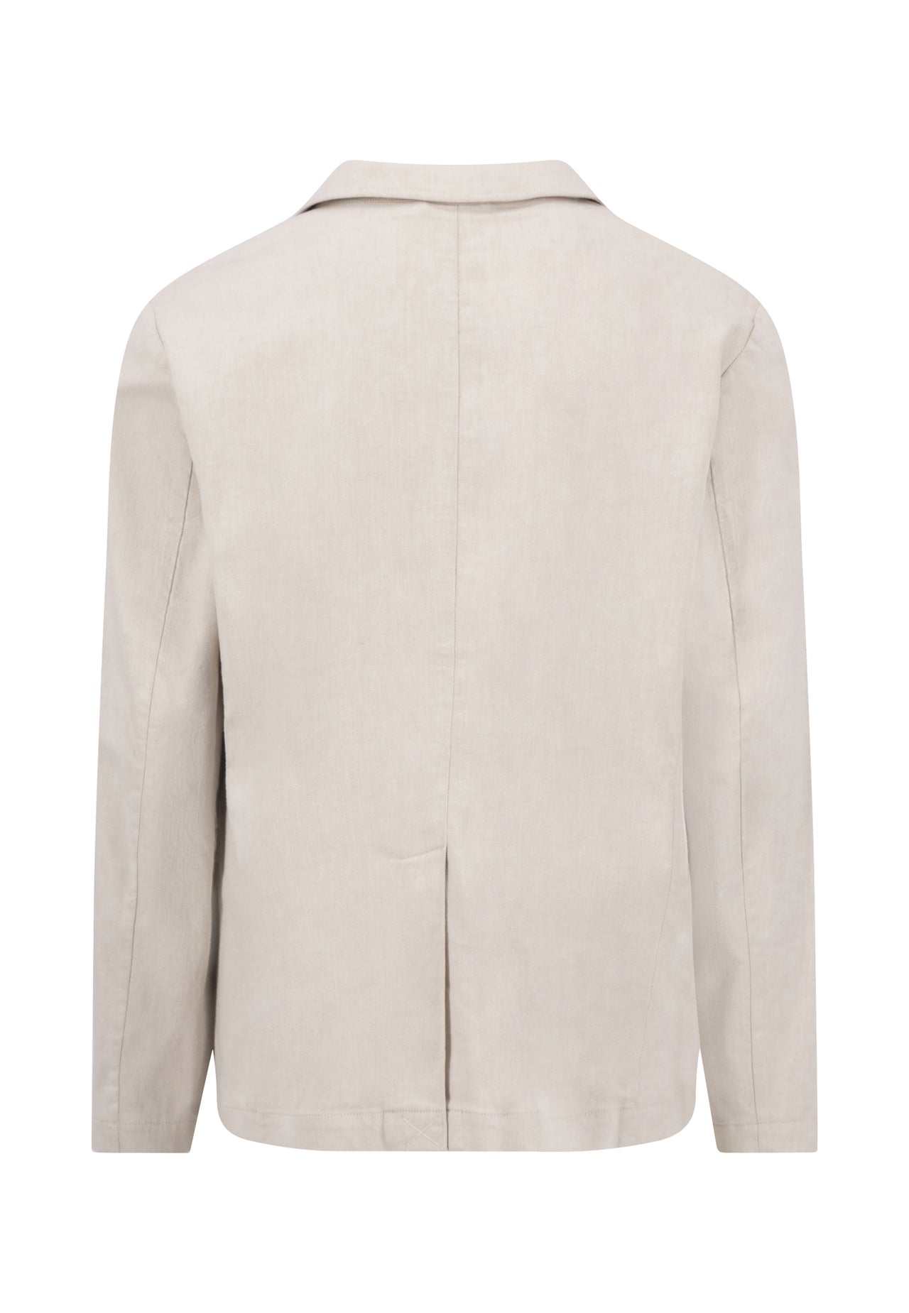 Fynch Hatton Lightweight Two Tone Structure Blazer - Cream