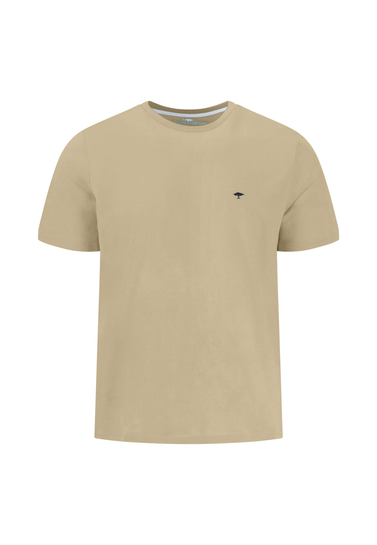 Fynch Hatton T-Shirt Basic Single Jersey- Pistachio