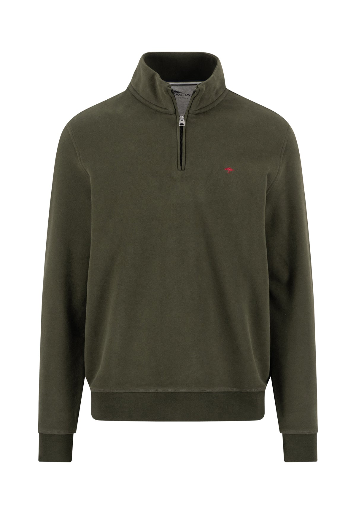 Fynch Hatton Troyer Half Zip- Cypress
