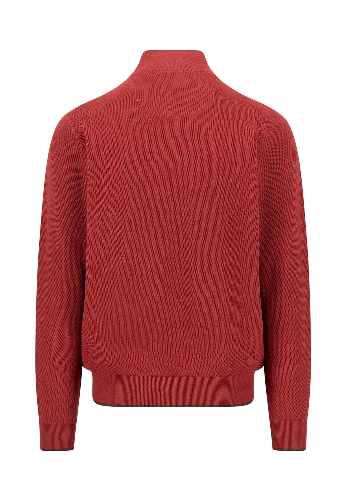 Fynch Hatton Troyer Half Zip - Red