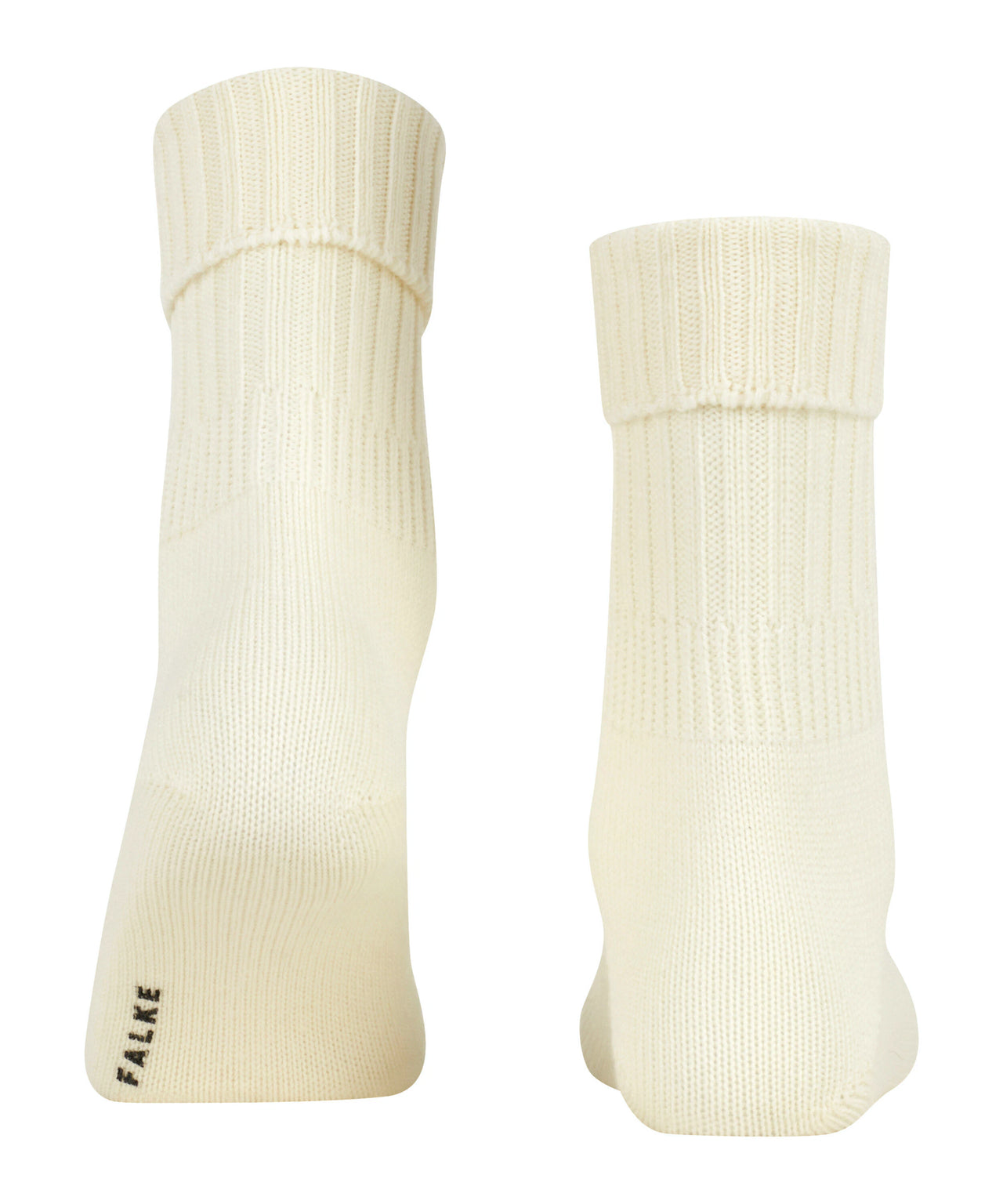 Falke Striggings Rib Women Boot Socks - Wool White