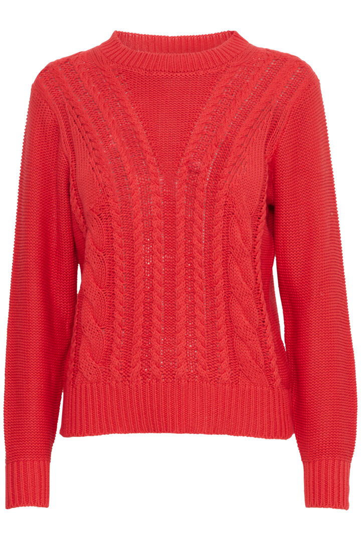 B Young Nahla Red Jumper