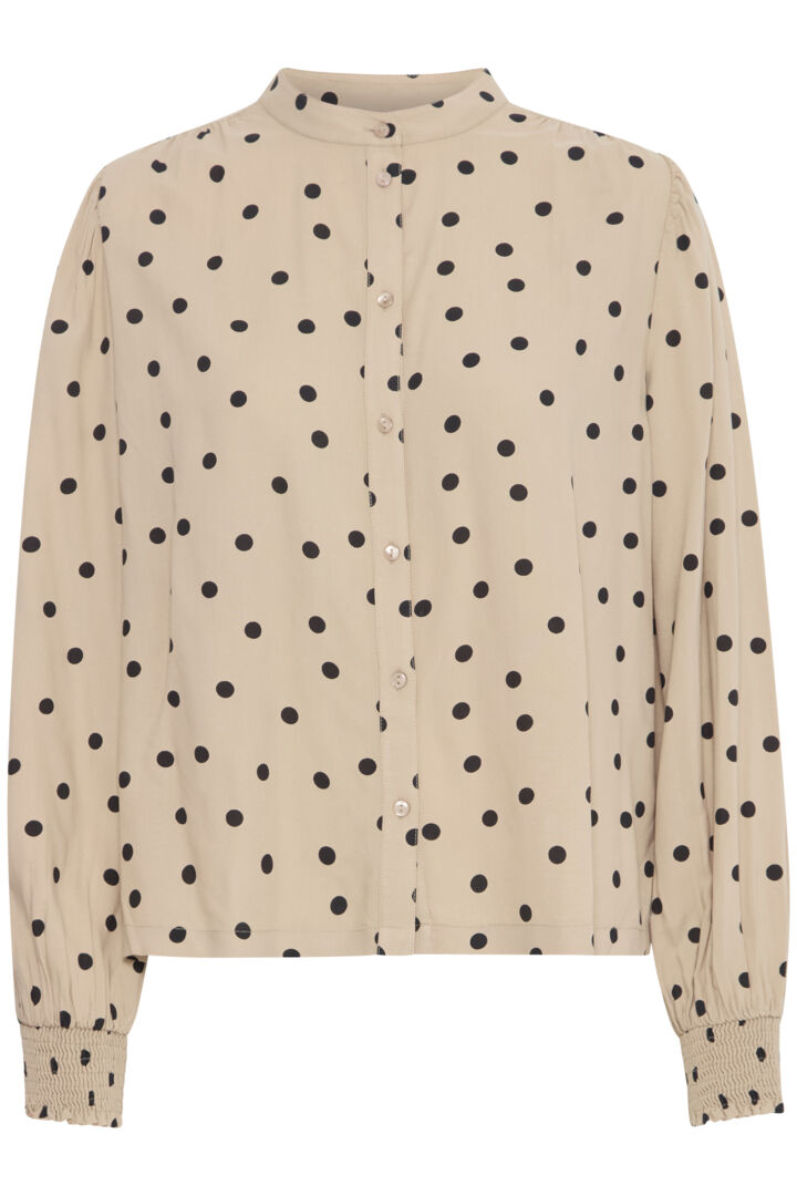 B Young Josa Dot Smock Blouse
