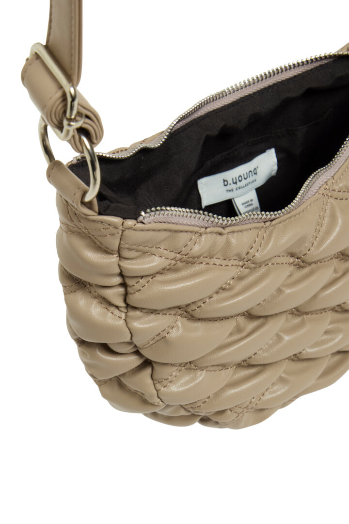 B Young Beige Visac Shoulder Bag