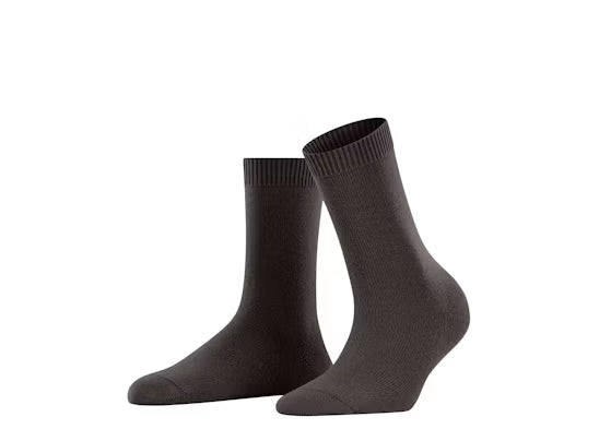 Falke Cosy Wool Socks - Dark Brown