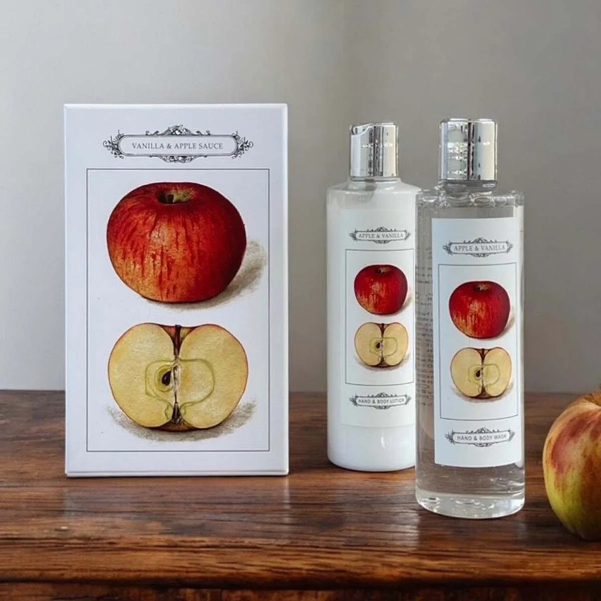 Biggie Best Bath Gift Set - Vanilla & Apple Sauce