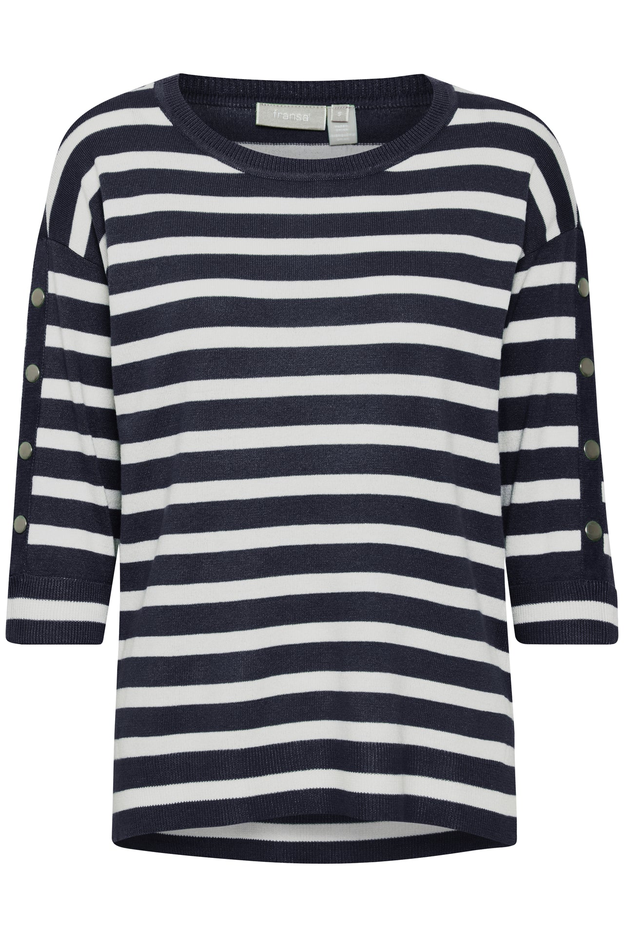 Fransa BESMOCK Knitted Jumper - Navy Blazer Mix