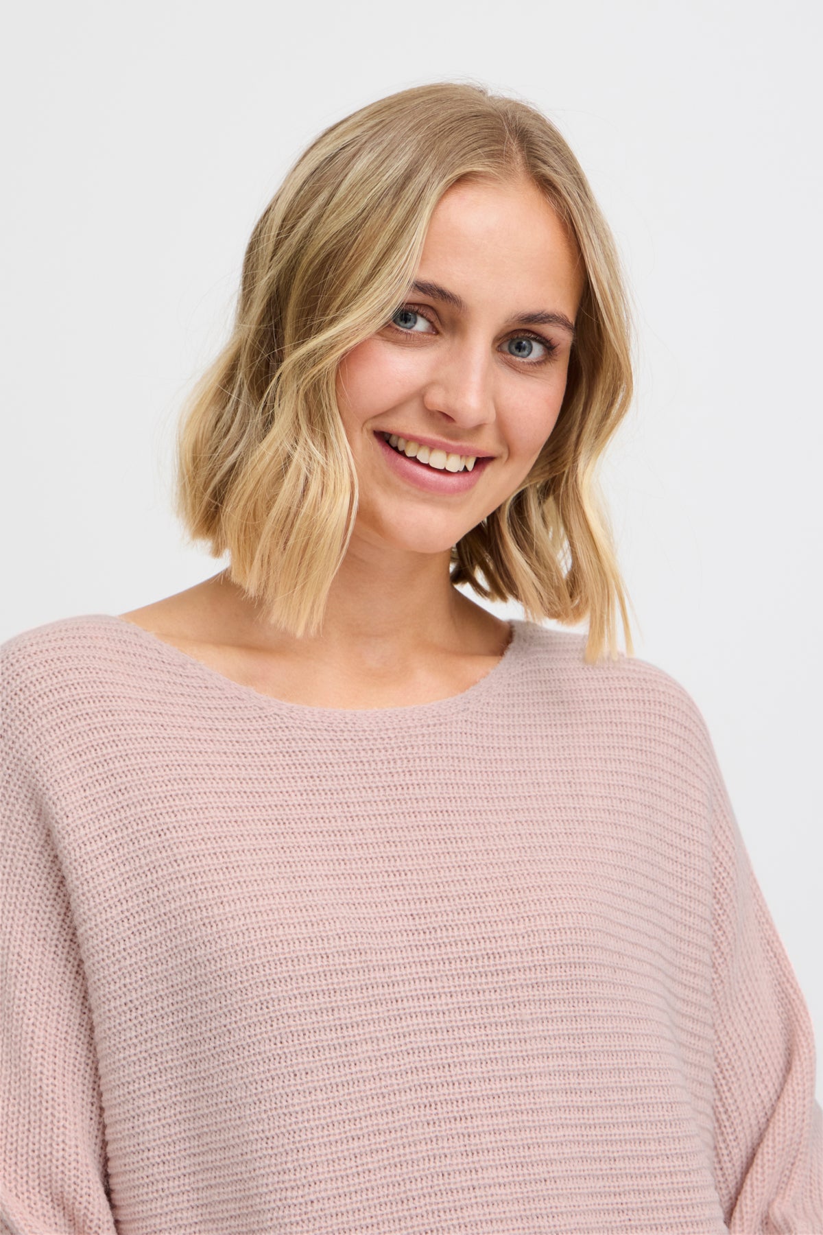 Fransa ERETTA Jumper - Dusky Pink