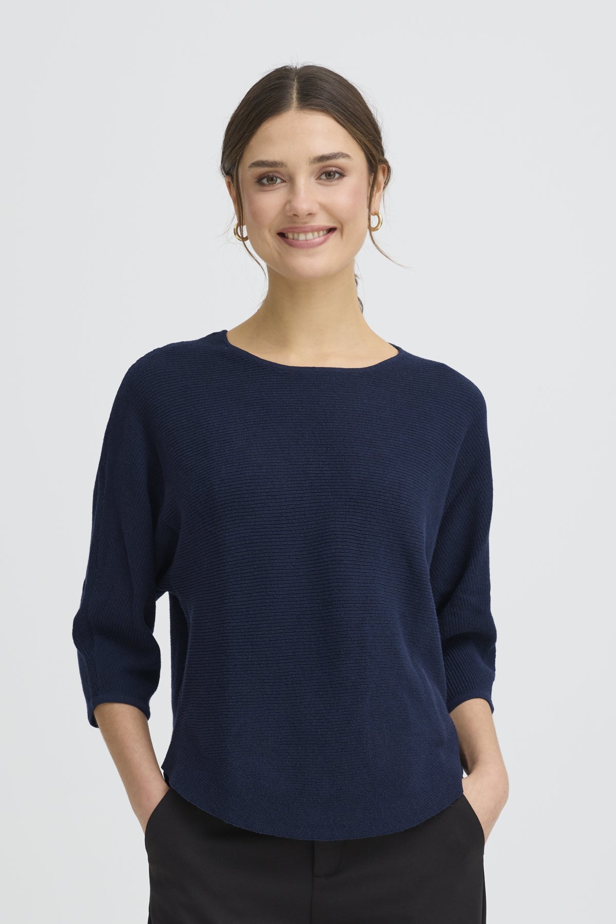Fransa SINJA Jumper - Navy Blazer