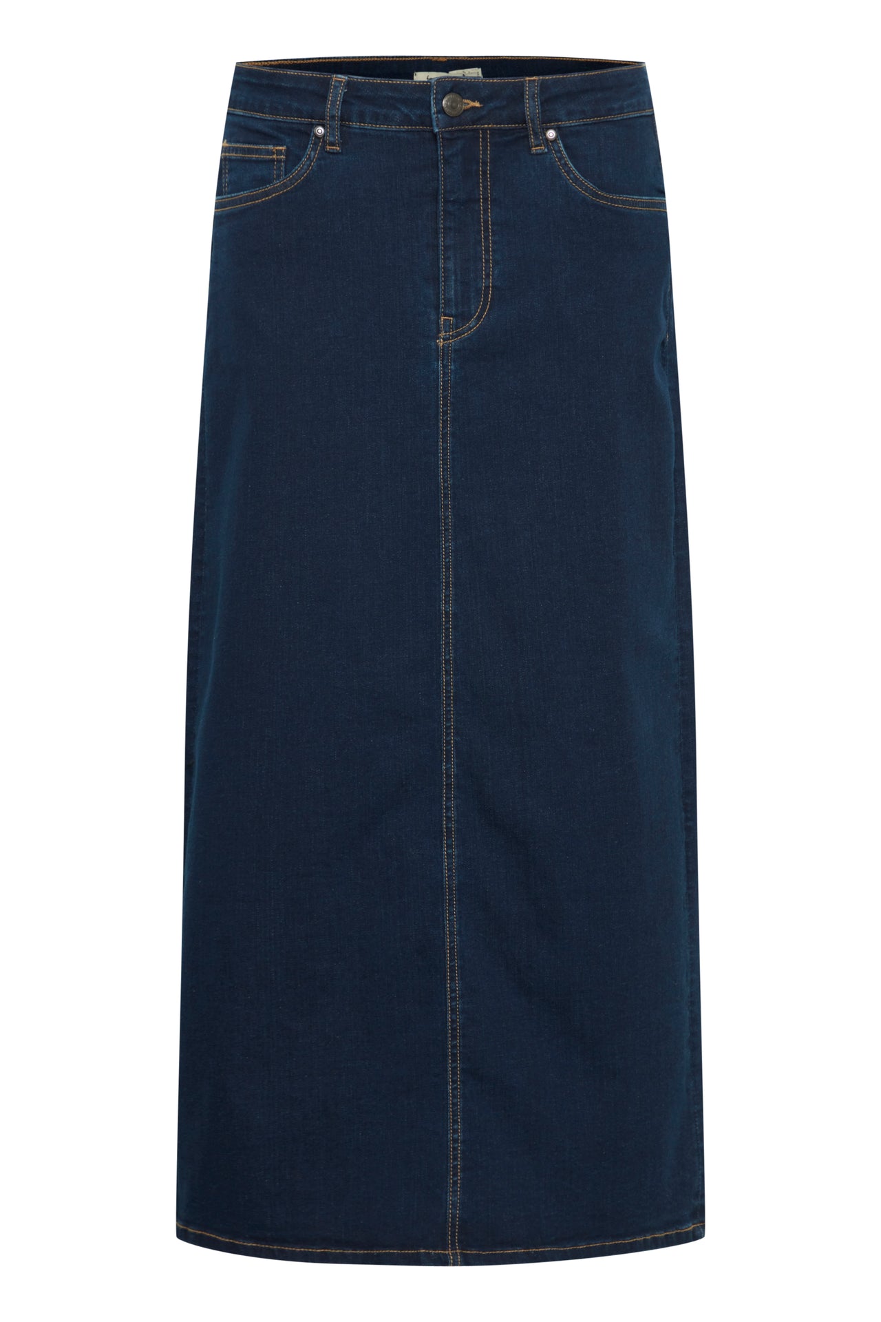 Fransa OVER Dark Blue Denim Skirt