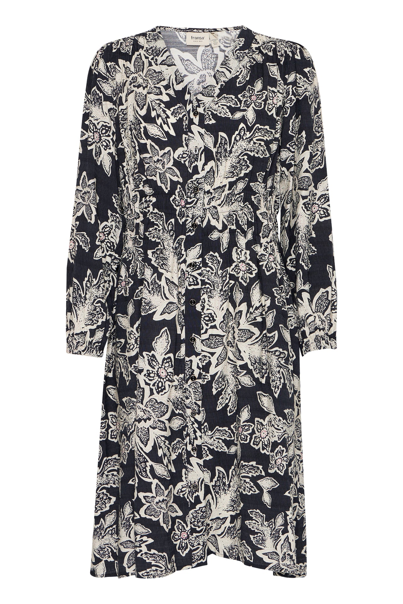 Fransa ARIANA Dress - Black